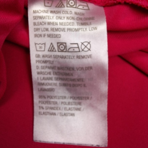 Susan Graver Shirt Womens 2X Pink Modern Essentials Liquid Knit Short Sleeve Top - Picture 8 of 9